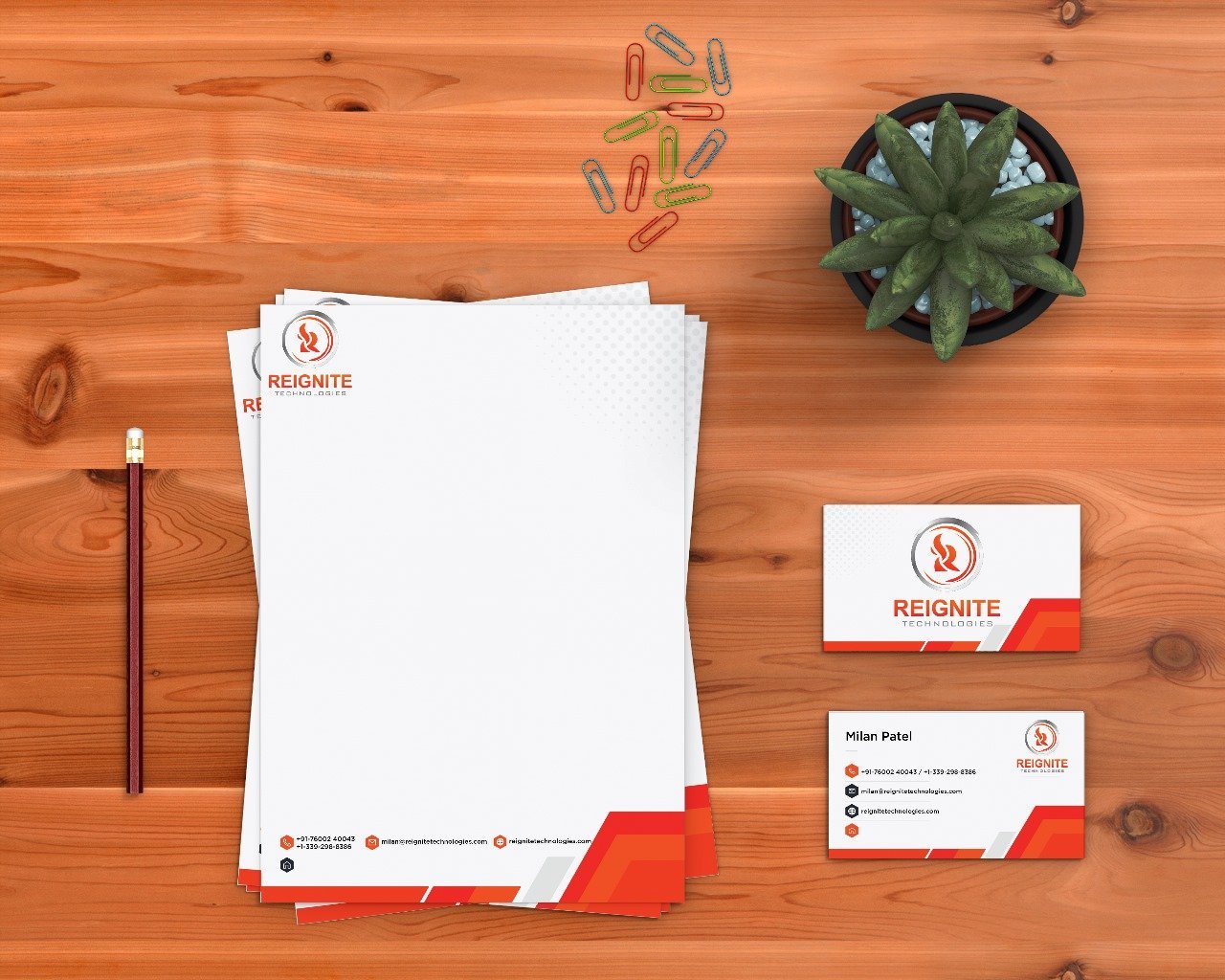Stationery Design sample 2 by Aatris Technologies